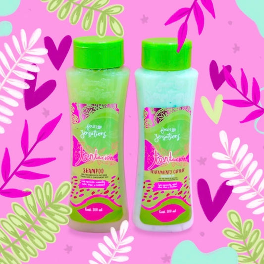 Kit Verde Shampoo y Tratamiento Capilar