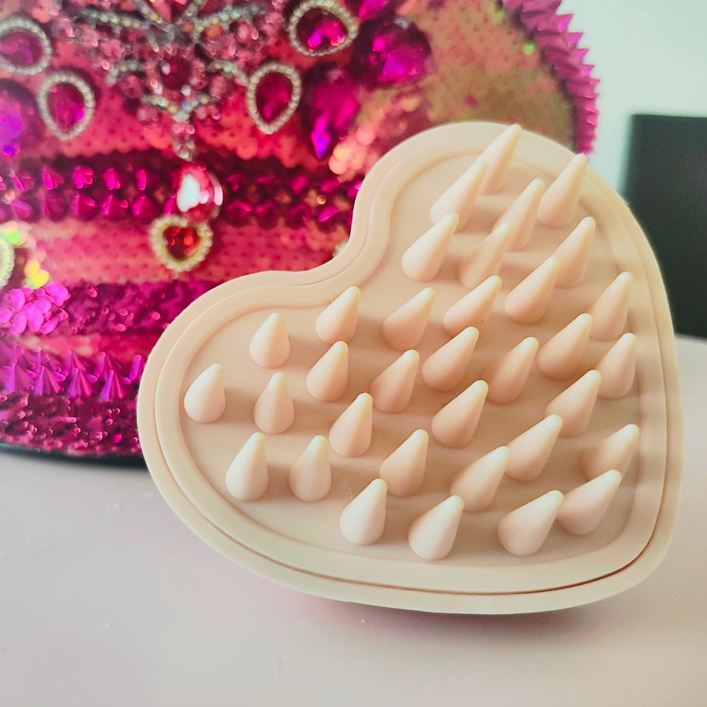 Heart mini Brush